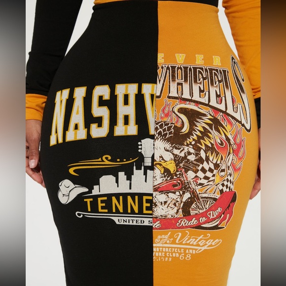 Hot Wheels Midi Dress - Picture 2 of 3